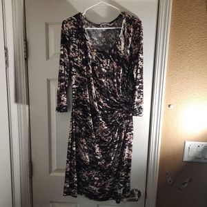 Calvin Klein multi-colored dress